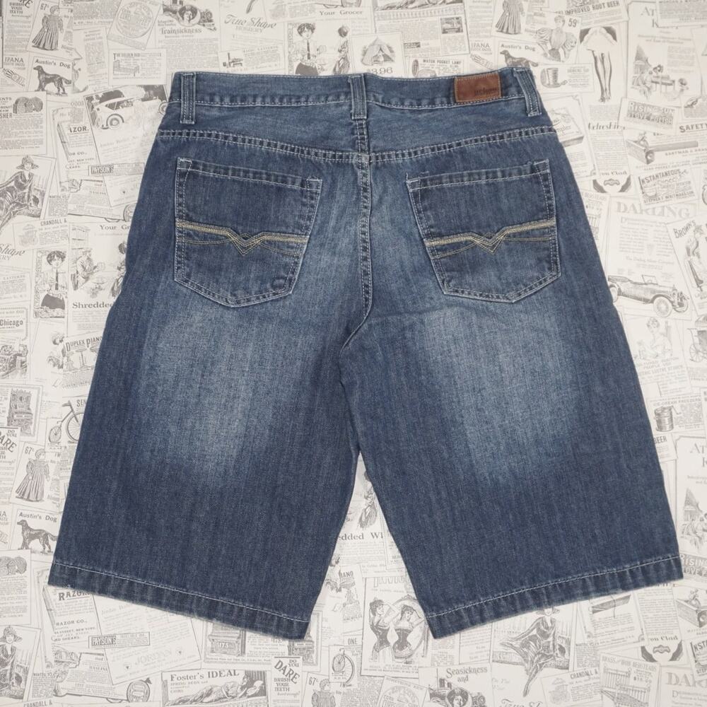 34 - Vintage Y2K Urban Pipeline Shorts denim heavyweight
